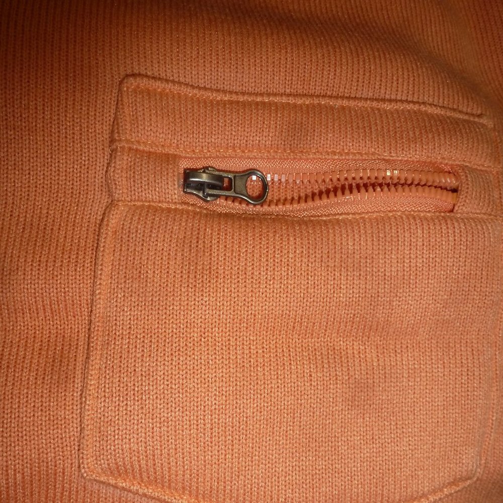 NEW Arthur Beale super soft Crewneck zip front pocket pullover sz L & XXL - Picture 5 of 16